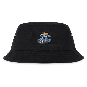 Camper / Caravan / Camping - Kids’ Bucket Hat - black - Front