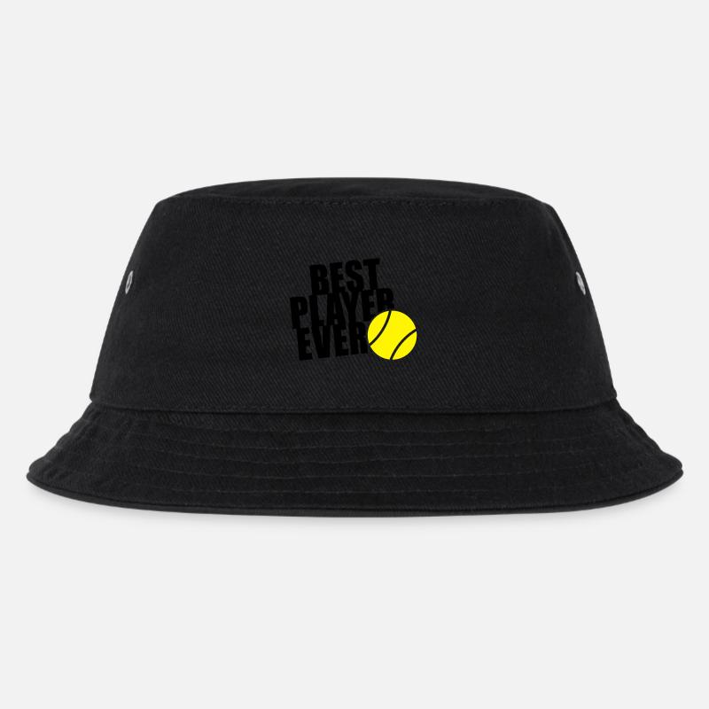 BEST TENNIS PLAYER EVER 2C - Kinder Bucket Hat - Schwarz