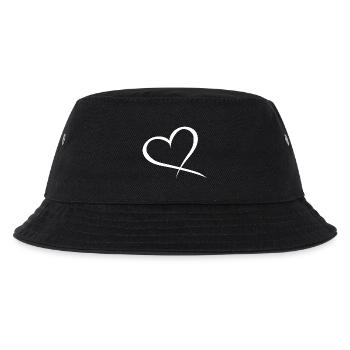 Heart design love - Kids’ Bucket Hat - black - Front