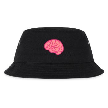 Gehirn Gehirn gehirn Hjerne cervello 111 - Kinder Bucket Hat - Schwarz - Vorne