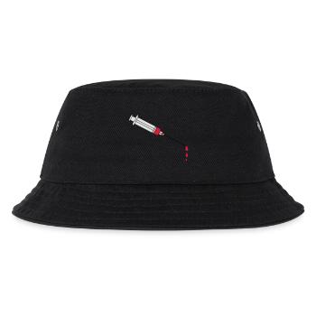 Blood Syringe - Kinder Bucket Hat - Schwarz - Vorne