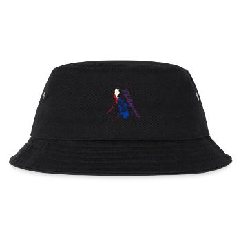 Philippinen Flaggenkarte Script - Kinder Bucket Hat - Schwarz - Vorne