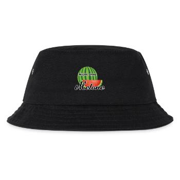 Melone Wassermelone Somme - Kinder Bucket Hat - Schwarz - Vorne