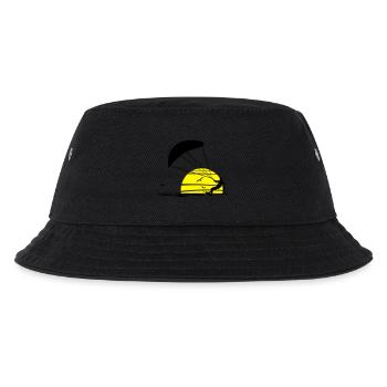Sport - Kiter - Kinder Bucket Hat - Schwarz - Vorne