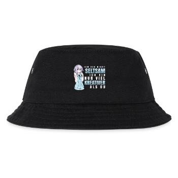 Anime - Kreativer als du - Kinder Bucket Hat - Schwarz - Vorne