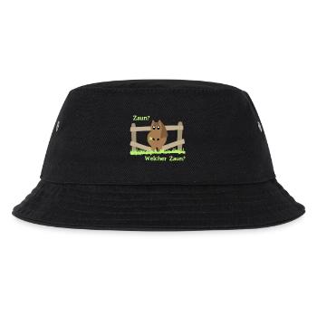 Unschuldiges Pony - Kinder Bucket Hat - Schwarz - Vorne