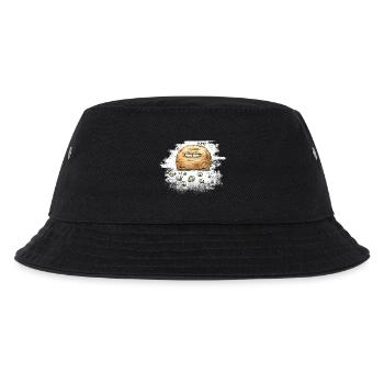 µ-mel - Kinder Bucket Hat - Schwarz - Vorne