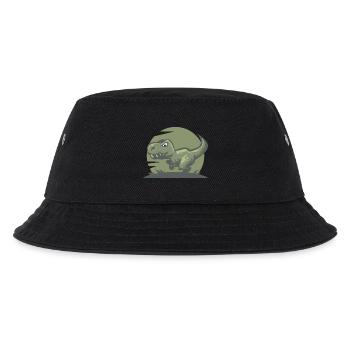 Dinosaurier T-Rex - Kinder Bucket Hat - Schwarz - Vorne
