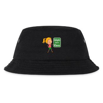 Kindergarten - Kinder Bucket Hat - Schwarz - Vorne