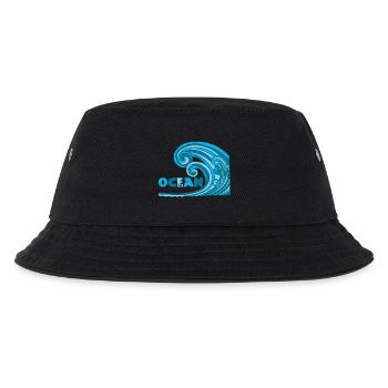 Ocean - Kids’ Bucket Hat - black - Front