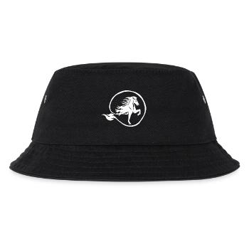 Islandpferd Flammen Tölt Feuerpferd - Kinder Bucket Hat - Schwarz - Vorne