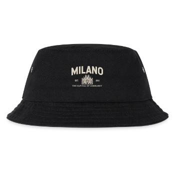Milano Emblem Vintage City Motif - Kids’ Bucket Hat - black - Front