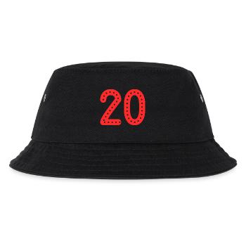 20 ANS. 20e ANNIVERSAIRE. ANNIVERSAIRE 20 ANS. 20 - Bob Enfant - noir - Devant