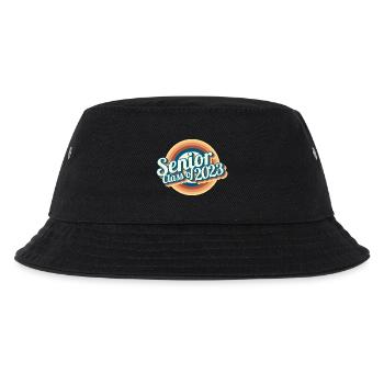 Senior Class Of 2023 Retro Graduation Party Geschenk - Kinder Bucket Hat - Schwarz - Vorne