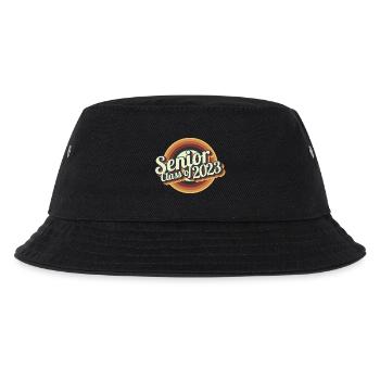 Senior Class Of 2023 Retro Graduation Party Geschenk - Kinder Bucket Hat - Schwarz - Vorne