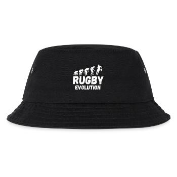 RUGBY, rugby sport, rugby humor - Kids’ Bucket Hat - black - Front