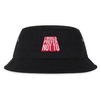 I prefer not to - Kids’ Bucket Hat - black - Front