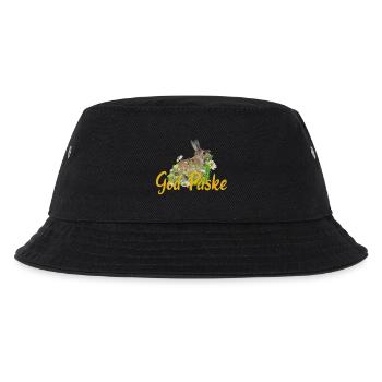 God Paske Frohe Ostern - Kinder Bucket Hat - Schwarz - Vorne