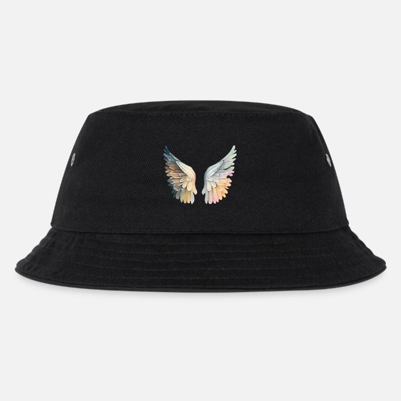 Ailes d'ange pastel artistic - Bob Enfant - noir
