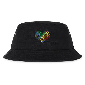 Adelio t-shirt t-shirt nuage de mots idée cadeau - Bob Enfant - noir - Devant