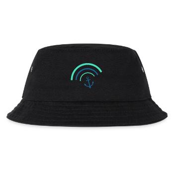 Anchor Northern Germany Sailor Sailor Captain - Kids’ Bucket Hat - black - Front