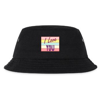 PAAR. ICH HABE GERADE GEHEIRATET. Junggesellinnenabschied. HEILIGER VALENTINSTAG. MARIES - Kinder Bucket Hat - Schwarz - Vorne