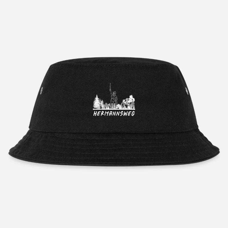 Hermannsweg - Kinder Bucket Hat - Schwarz