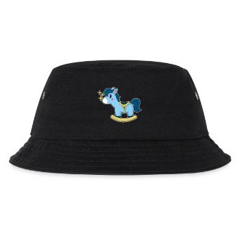 Cute Rocking Horse - Kids’ Bucket Hat - black - Front