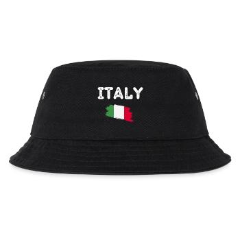 Italy Italian Flag - Kids’ Bucket Hat - black - Front