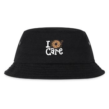Donut Donut-Wortspiel - Kinder Bucket Hat - Schwarz - Vorne