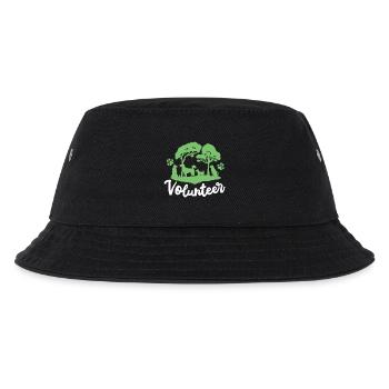 Freiwilliger Helfer bei der Hunderettung - Kinder Bucket Hat - Schwarz - Vorne