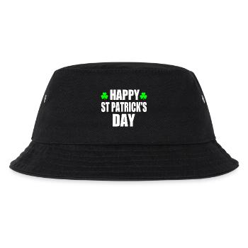 happy st patrick's day - Kids’ Bucket Hat - black - Front
