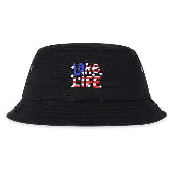 See Natur Seeliebhaber - Kinder Bucket Hat - Schwarz - Vorne