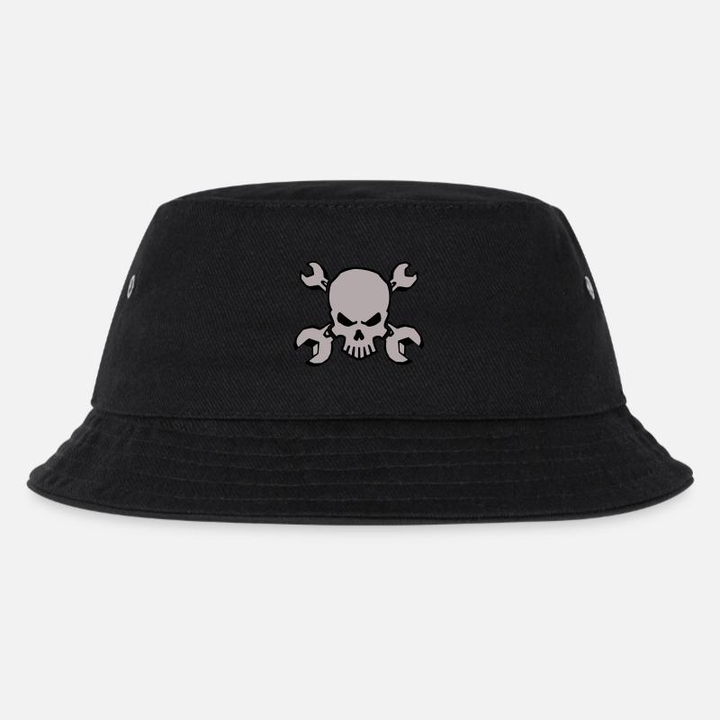 TOOLSKULL - 2C - Kids’ Bucket Hat - black