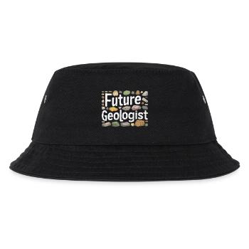 Career as a Future Geologist - Kids’ Bucket Hat - black - Front