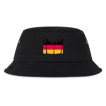 Drapeau de l’Allemagne Noir Rouge Or Palm Stripe - Bob Enfant - noir - Devant