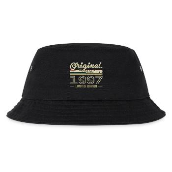 Dezember 1997 Geburtstag Dezember 1997 Dezember - Kinder Bucket Hat - Schwarz - Vorne