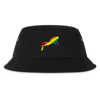 Rainbow Diver - Kids’ Bucket Hat - black - Front