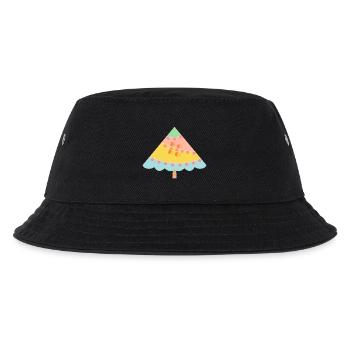 Fröhlicher Weihnachtsbaum - Kinder Bucket Hat - Schwarz - Vorne