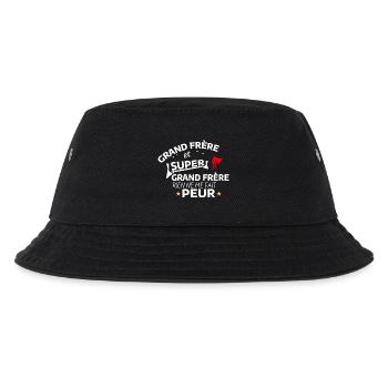 Super Big Brother Heroic Paraphrasing - Kids’ Bucket Hat - black - Front
