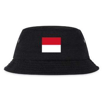 Monaco - Kinder Bucket Hat - Schwarz - Vorne