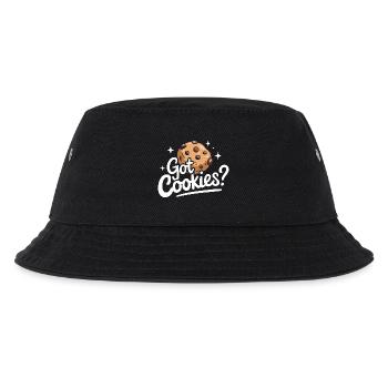 Cookies Cookie Keks Kekse Schokolade - Kinder Bucket Hat - Schwarz - Vorne