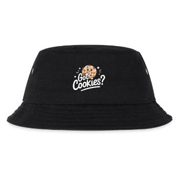 Cookies Cookie Keks Kekse Schokolade - Kinder Bucket Hat - Schwarz - Vorne
