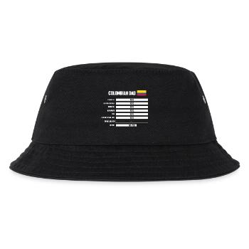 Kolumbien - Kinder Bucket Hat - Schwarz - Vorne
