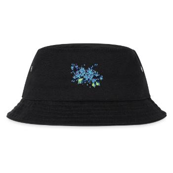 Branche de lilas – des tons bleus élégants dans un design moderne - Bob Enfant - noir - Devant