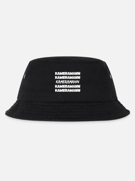 Job Cameraman - Kids’ Bucket Hat - black