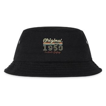 Original 1950's Vintage 1950's Birthday Retro 1950's - Kids’ Bucket Hat - black - Front
