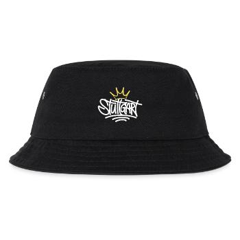 Stuttgart Graffiti - Kinder Bucket Hat - Schwarz - Vorne