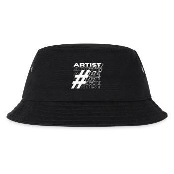 Artiste Hashtag Typographie - Bob Enfant - noir - Devant
