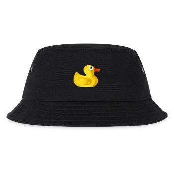 Cute rubber duck - Kids’ Bucket Hat - black - Front